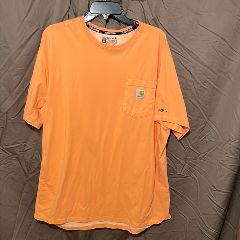 Carhartt Orange Short Sleeve Tee